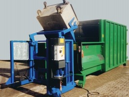 Bergmann Bin Lift Tipping Device